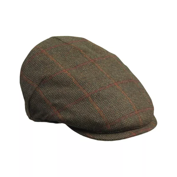 Laksen Tweed Flat Cap