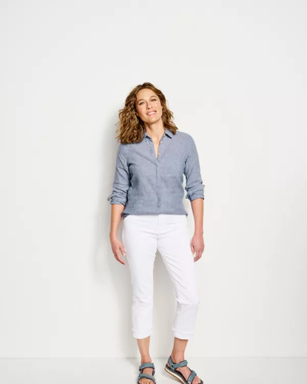 Performance Linen Long-Sleeved Shirt