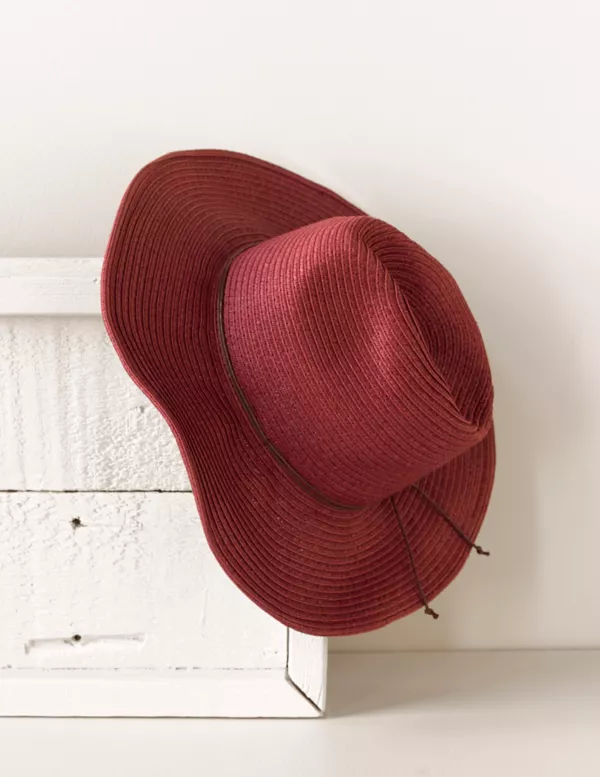 Women's Saddle Ridge Straw Fedora