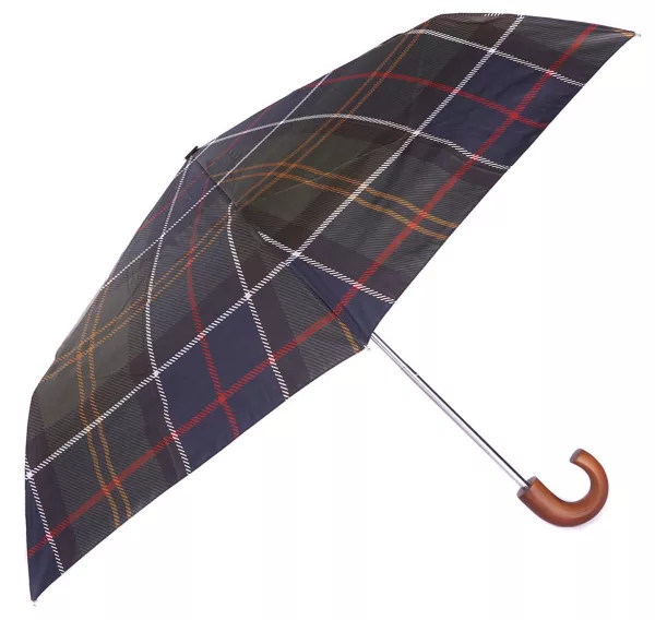 Barbour® Tartan Mini Umbrella