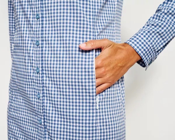 River Guide Long-Sleeved Dress