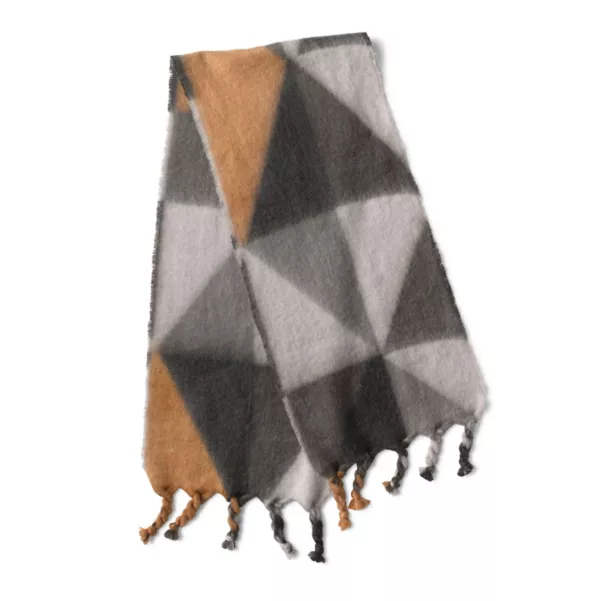 Colorblock Cozy Scarf