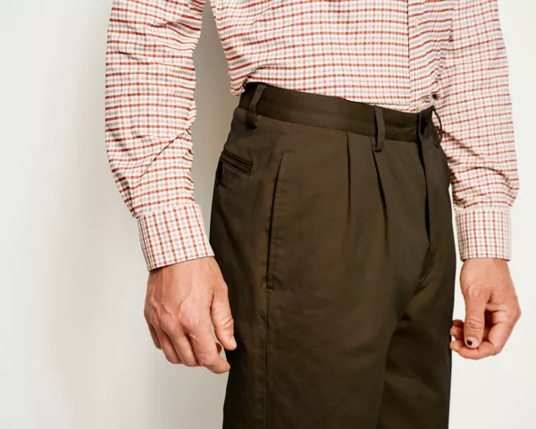 Ultimate Khakis Pleated Front