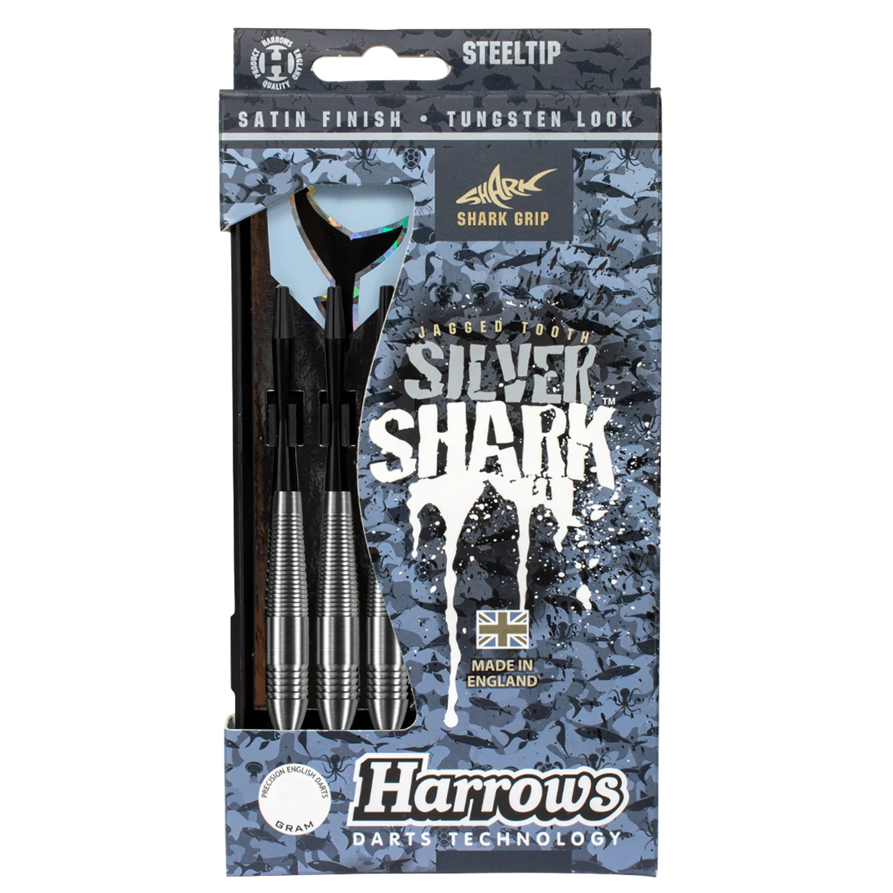 Silver Shark Steel Tip Darts