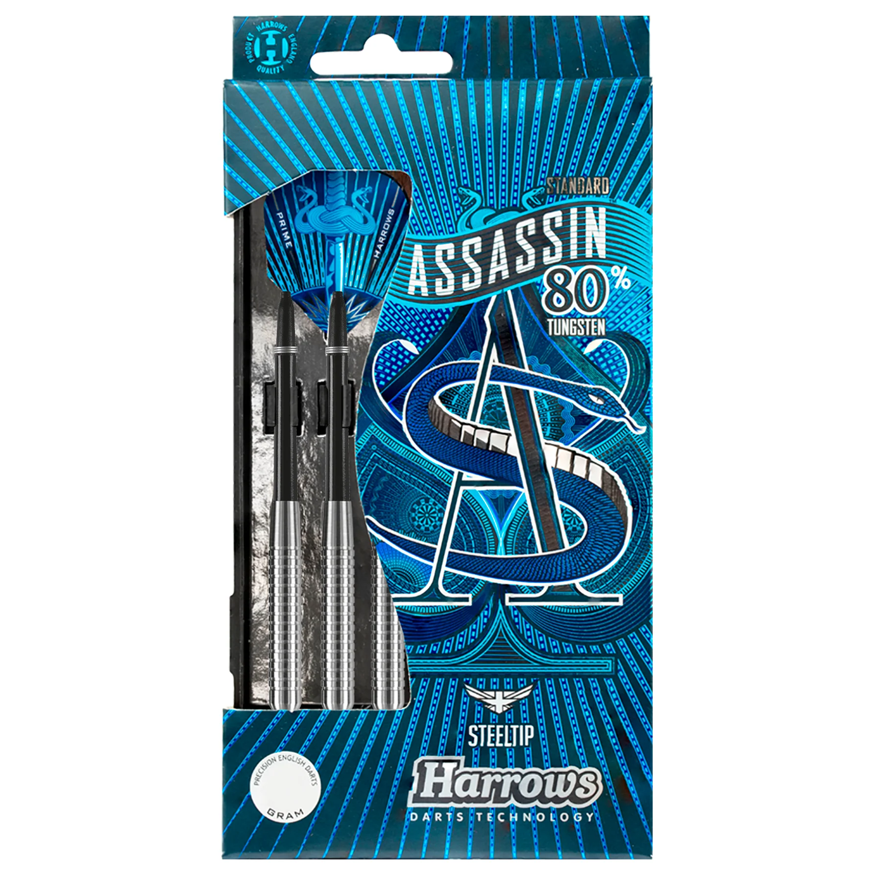 Assassin 80% 25gR Steel Tip Darts