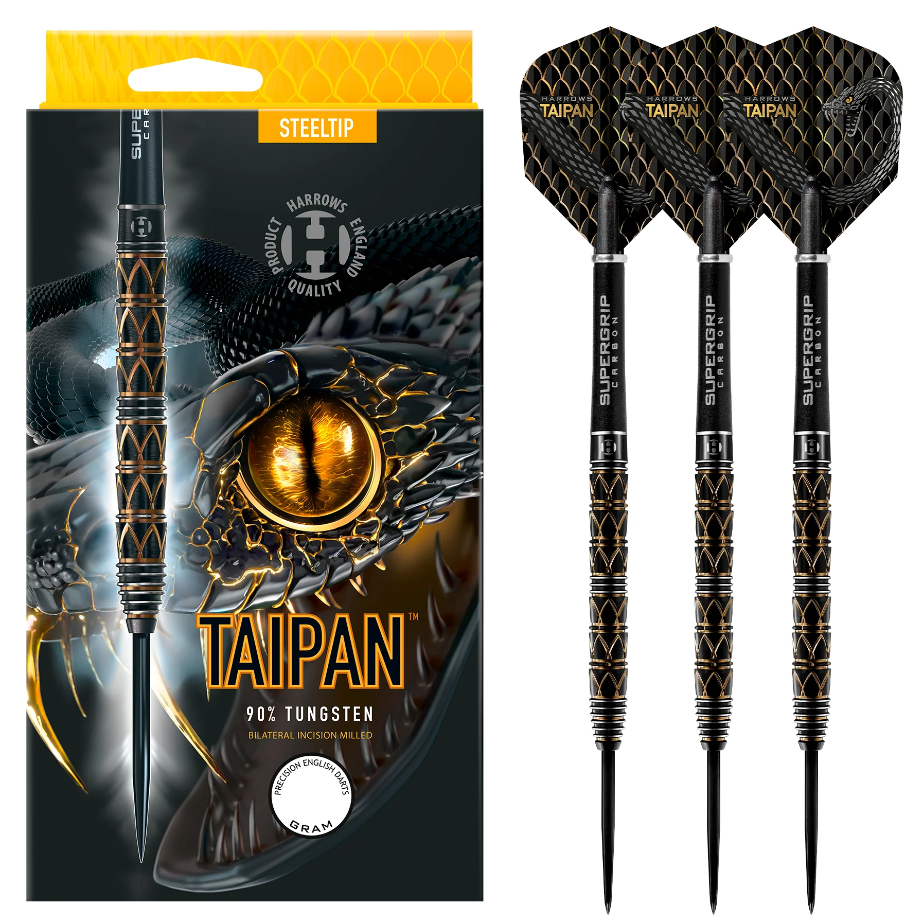 Taipan 90% Steel Tip Darts