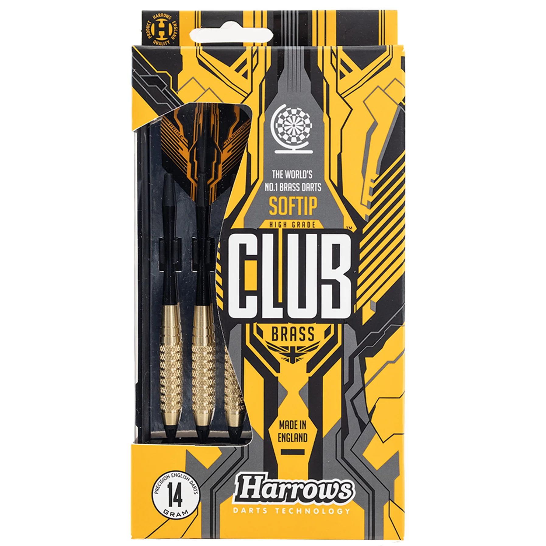 Club Brass - Knurled Soft Tip Darts