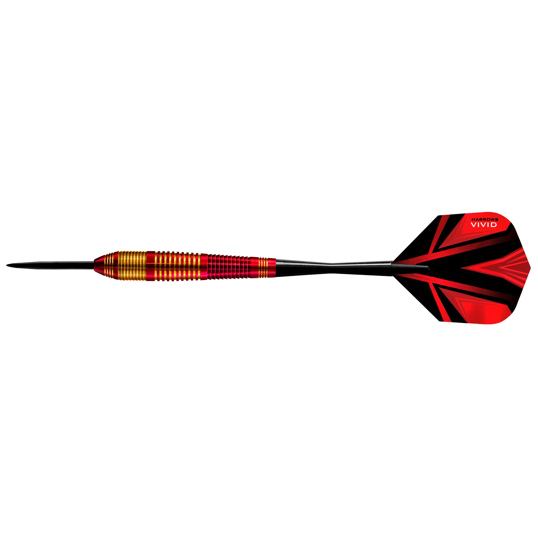 Vivid Brass - Red Steel Tip Darts
