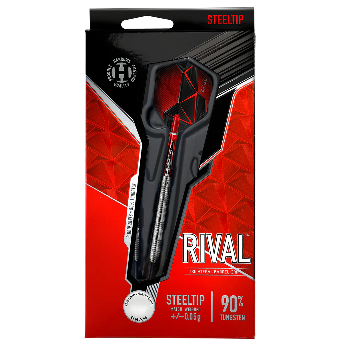 Rival 90% Steel Tip Darts