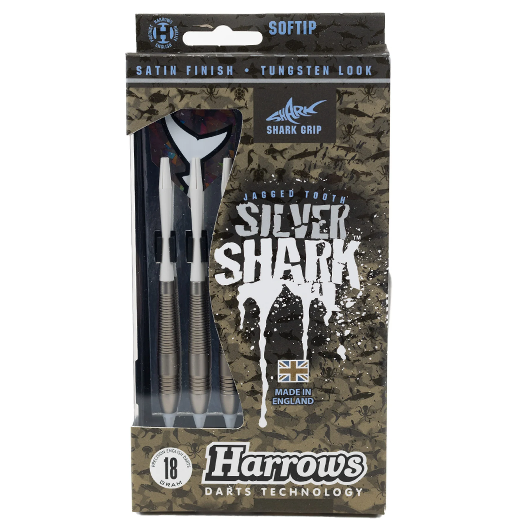 Silver Shark Soft Tip Darts