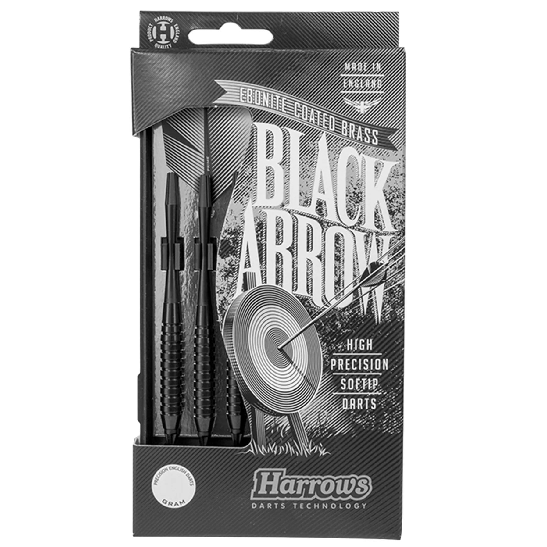 Black Arrow - Knurled Soft Tip Darts
