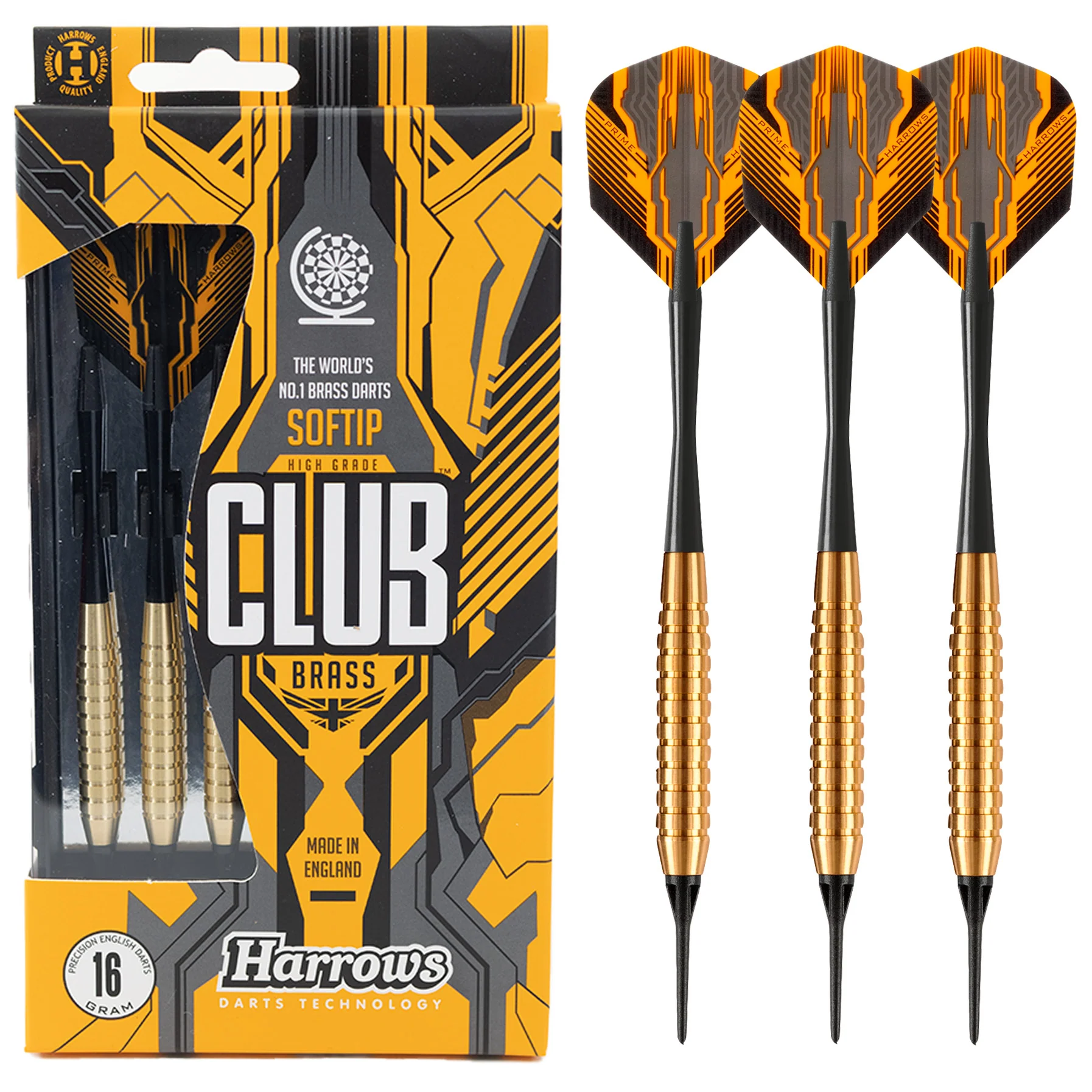 Club Brass Soft Tip Darts