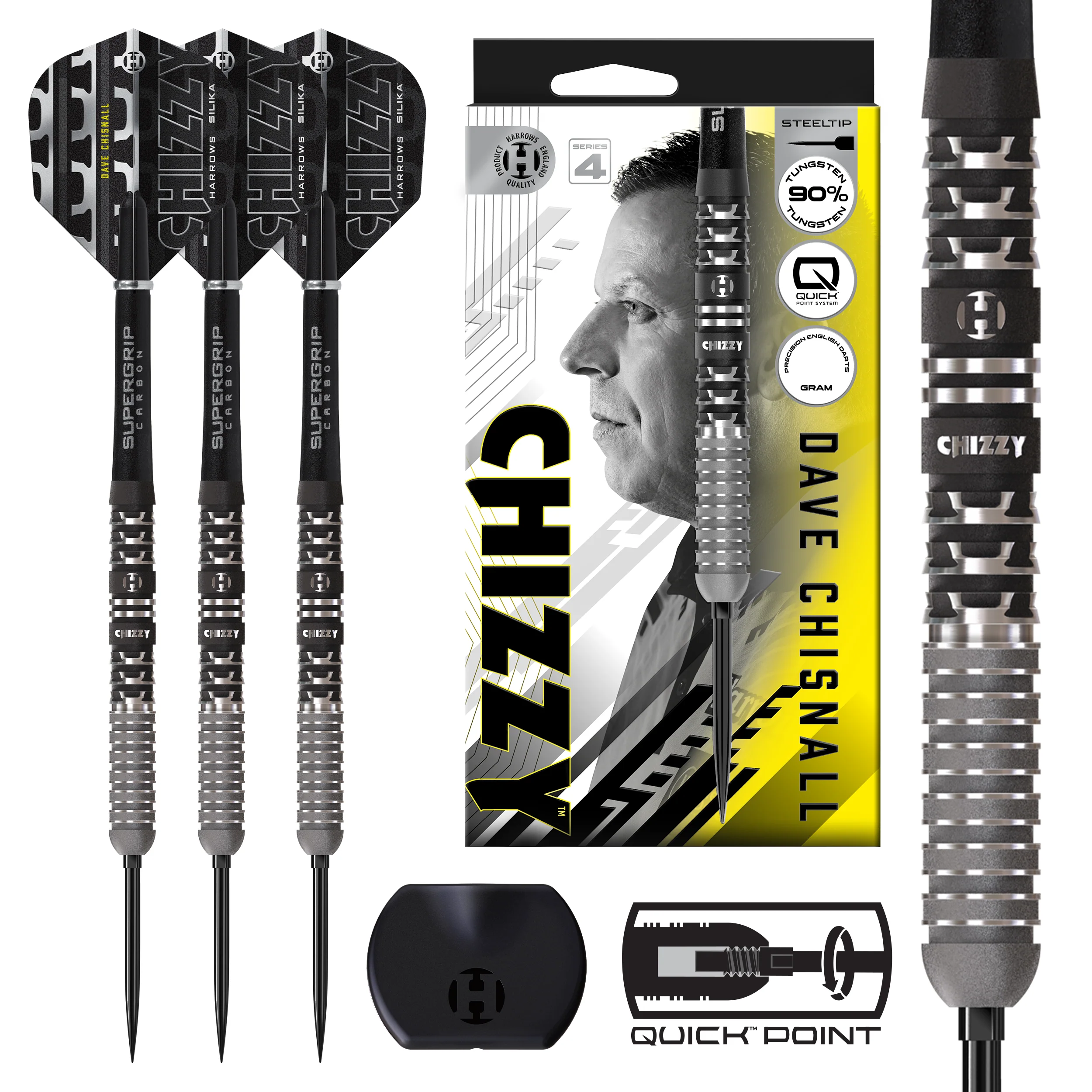 Chizzy 90% Series 4 Quick Point Darts