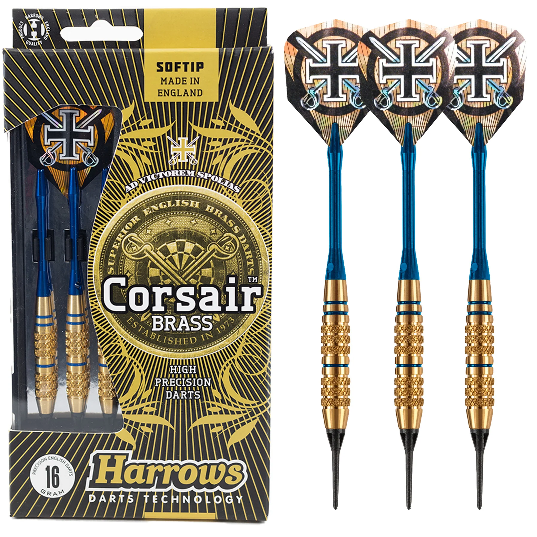 Corsair Blue Soft Tip Darts