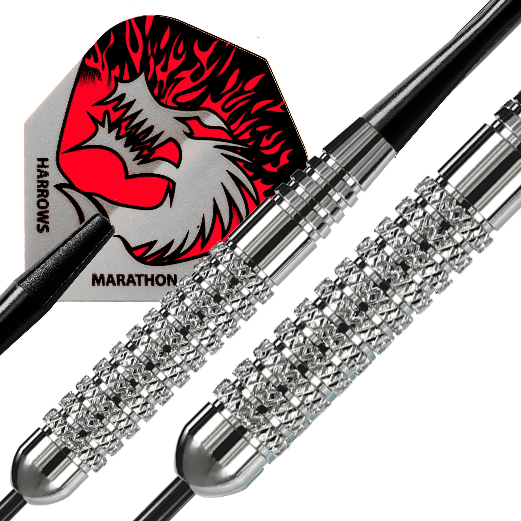 Silver Arrows - Knurled Steel Tip Darts