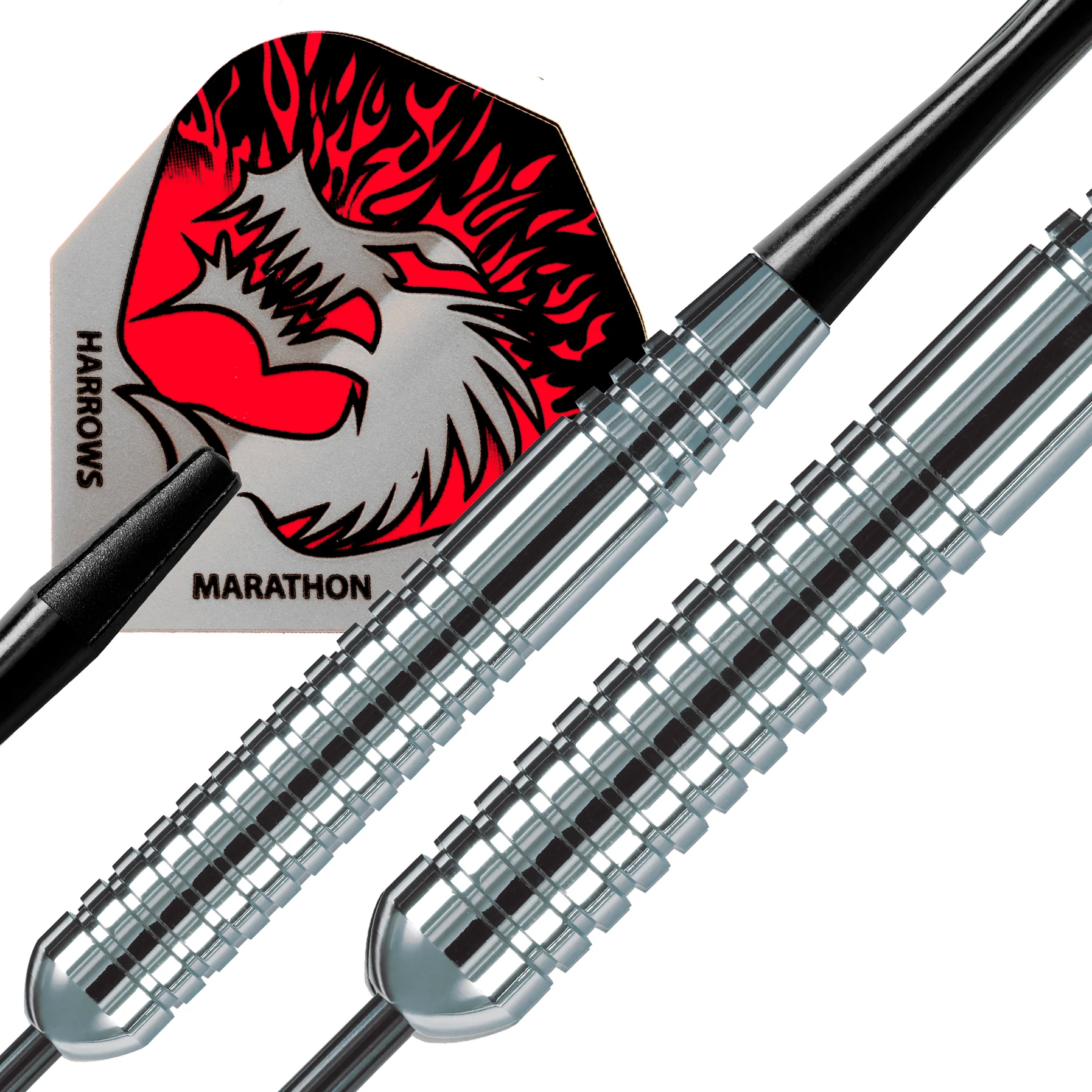 Silver Arrows - Ringed Steel Tip Darts