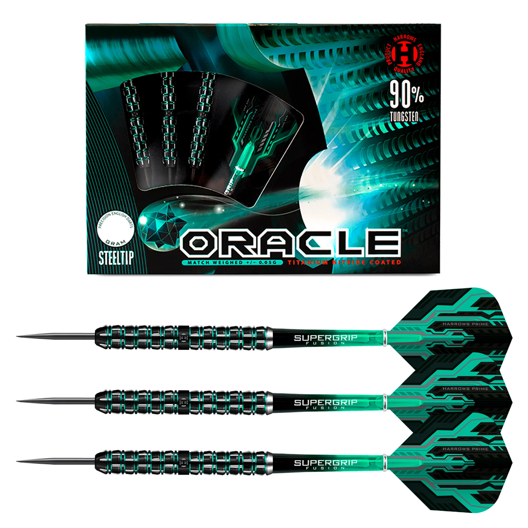 Oracle 90% Steel Tip Darts