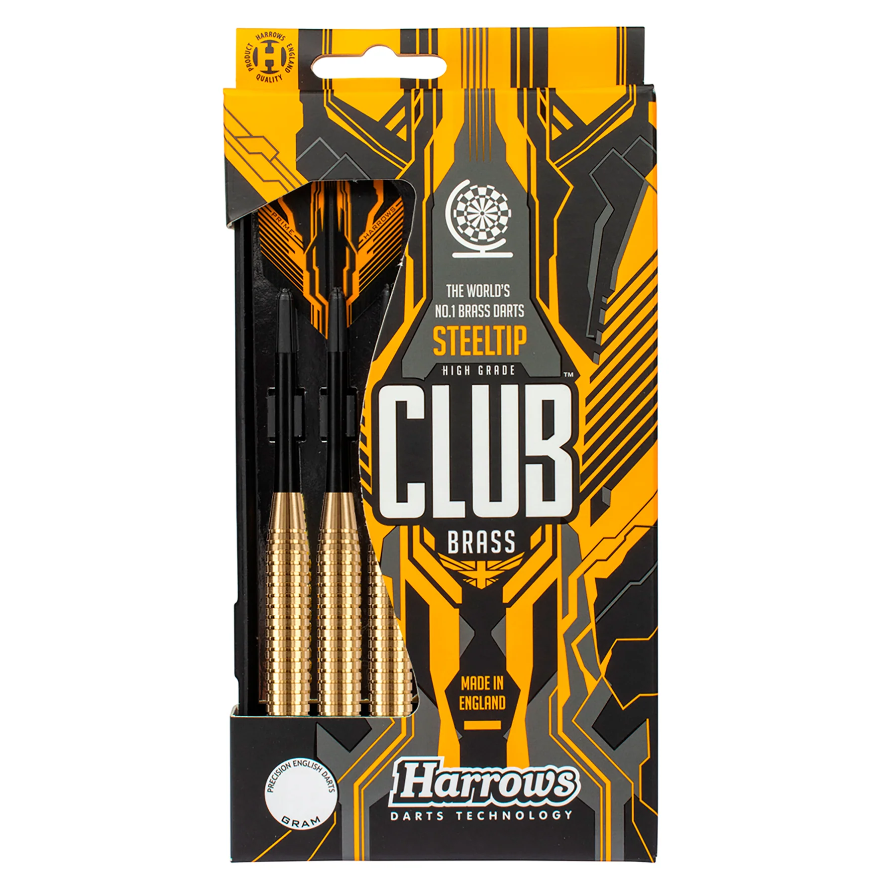 Club Brass 23gR Steel Tip Darts