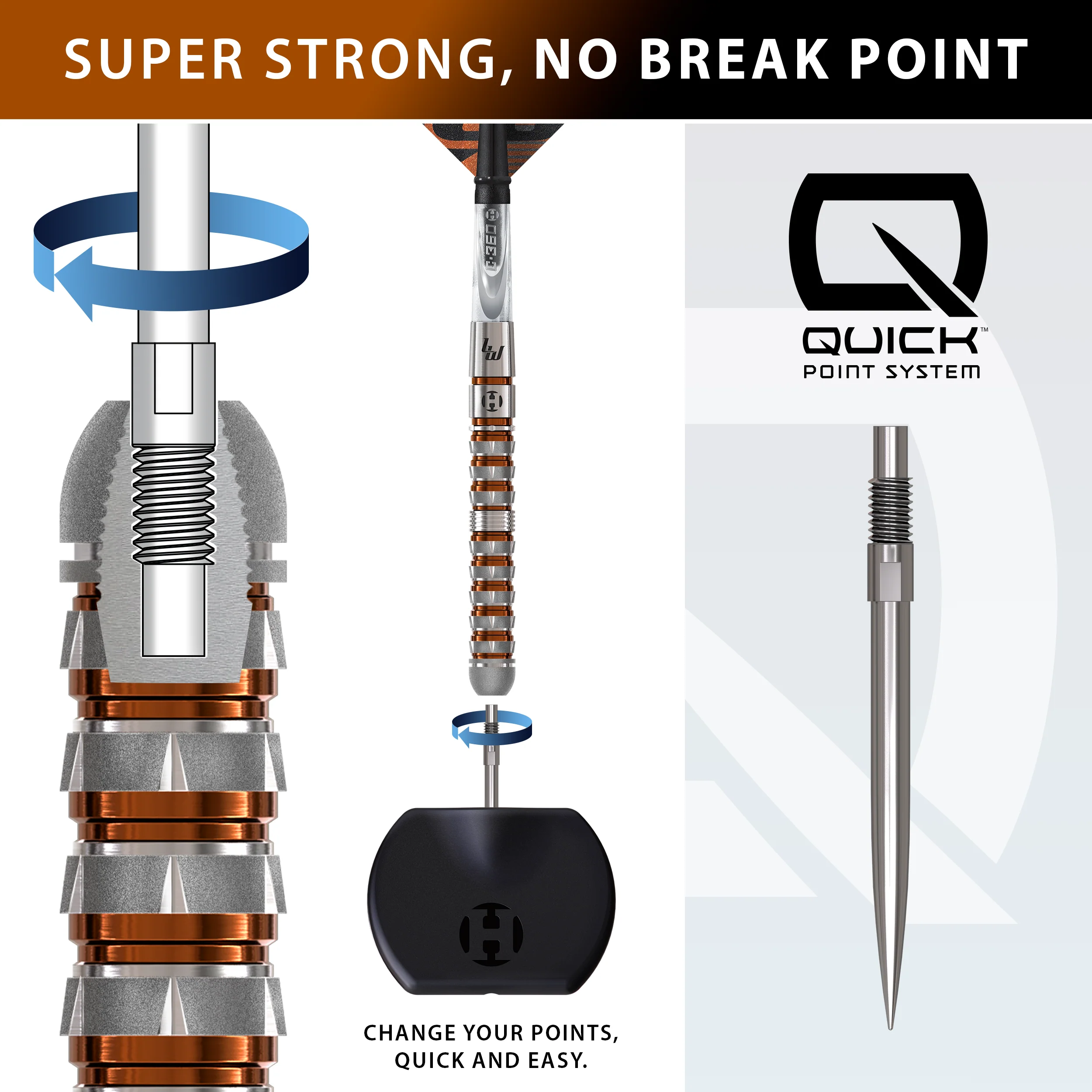 Luke Woodhouse 90% Series 3 Quick Point Darts
