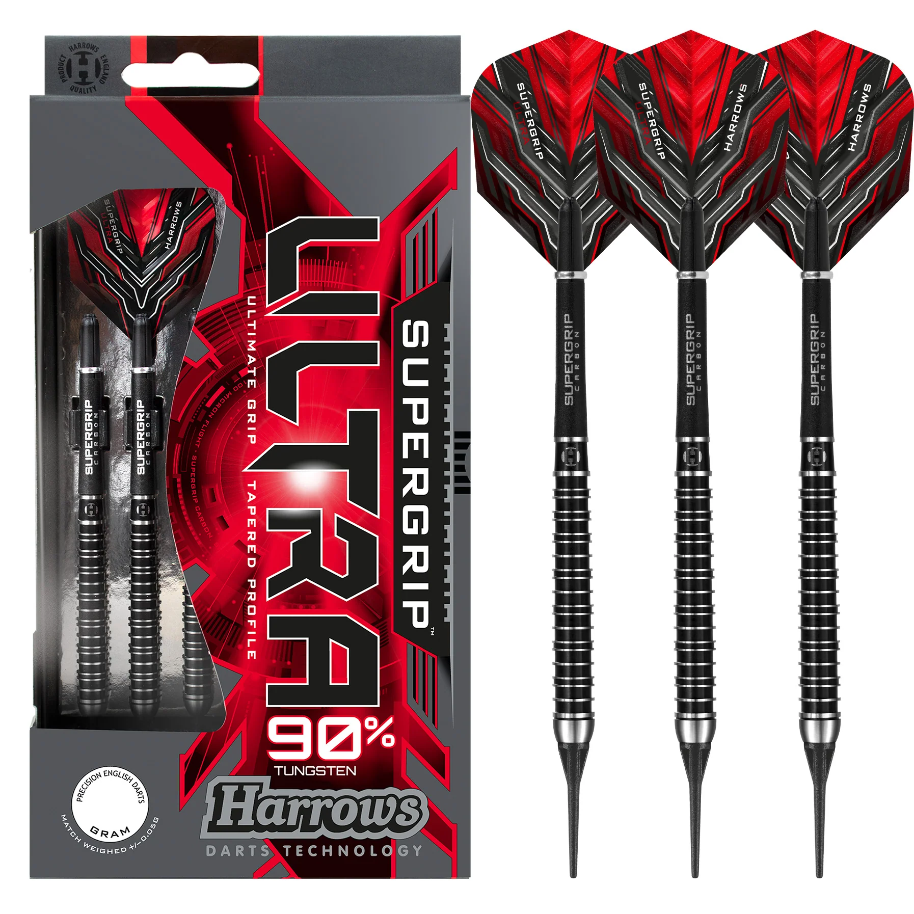 Supergrip Ultra 90% Soft Tip Darts
