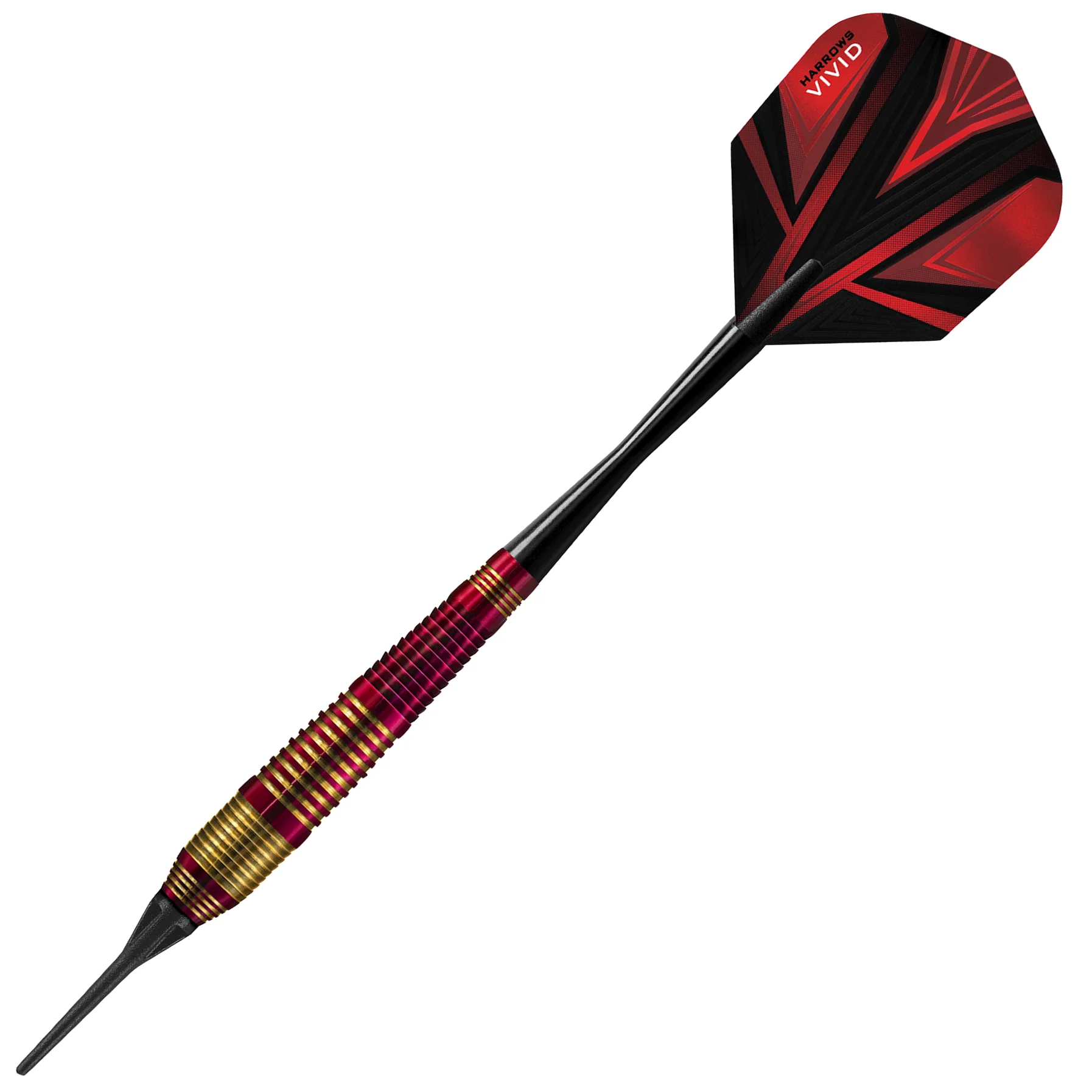 Vivid Brass - Red Soft Tip Darts