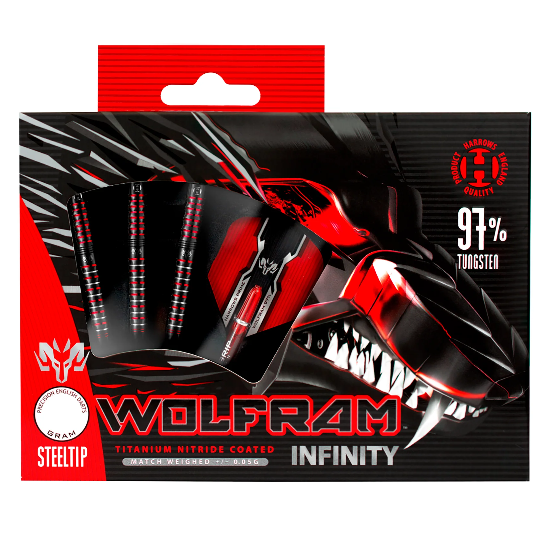 Wolfram Infinity 97% Steel Tip Darts