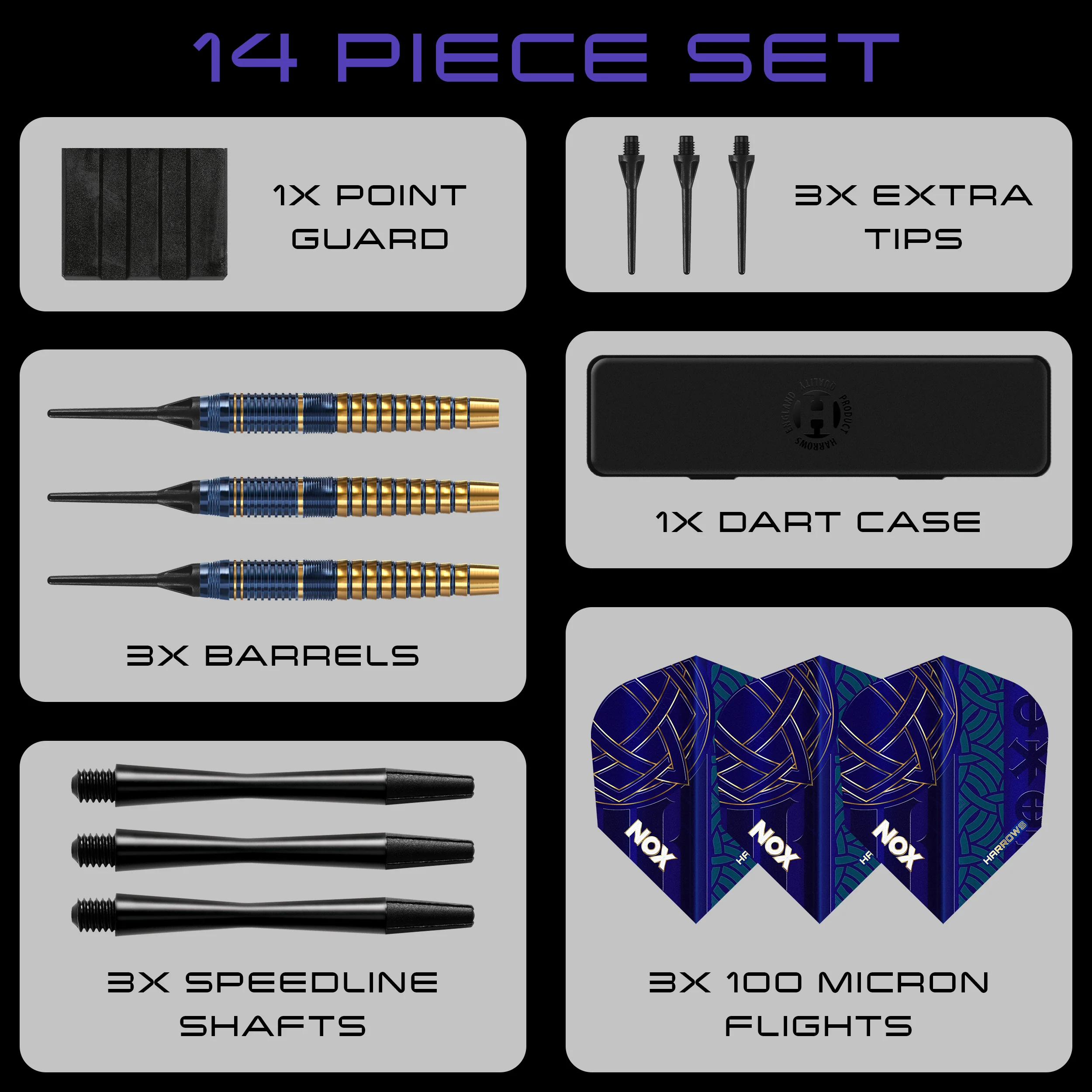 Nox Soft Tip Darts
