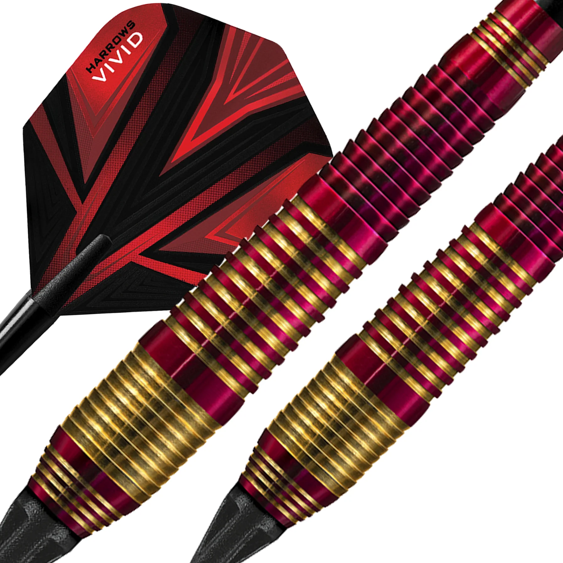 Vivid Brass - Red Soft Tip Darts