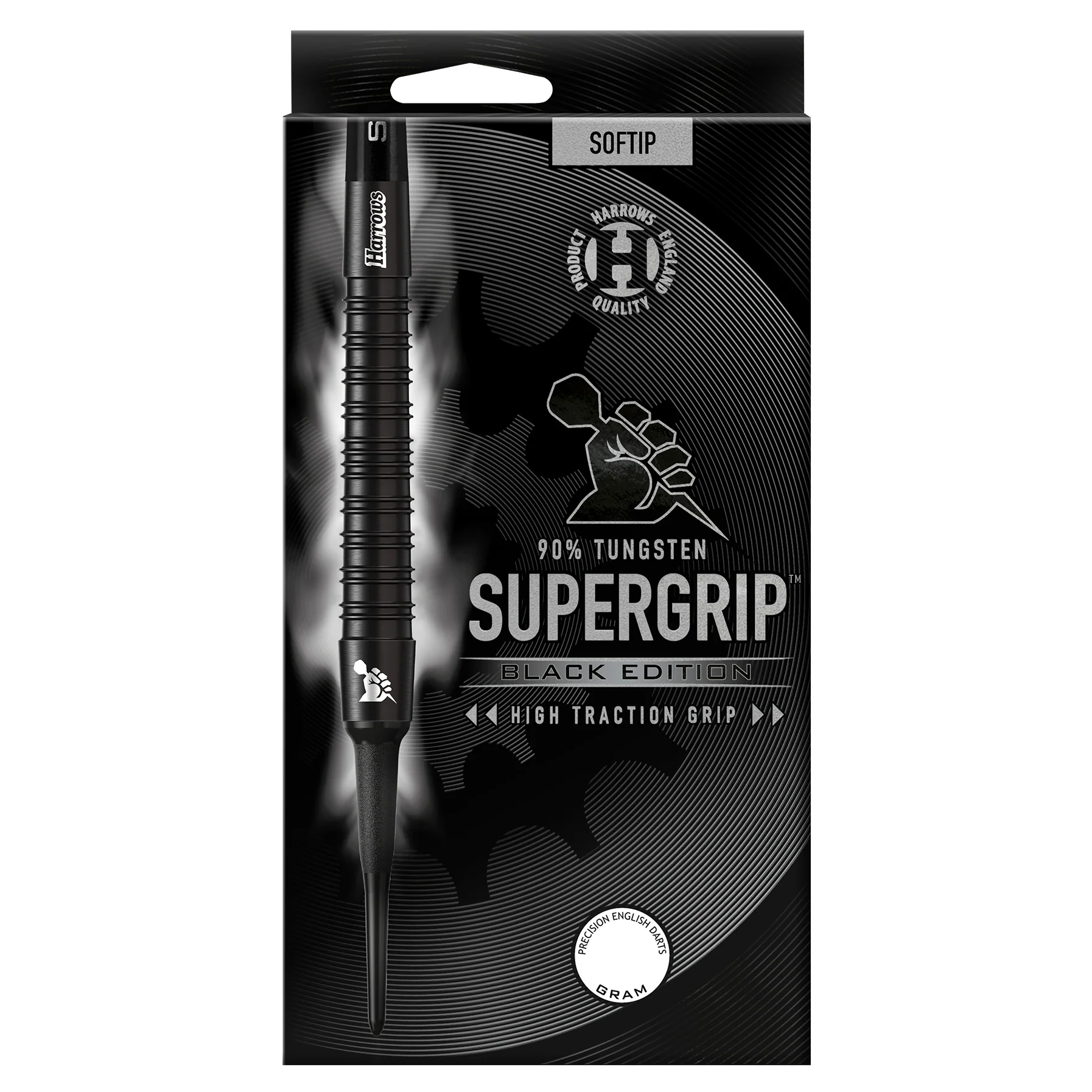 Supergrip 90% Black Edition Soft Tip Darts