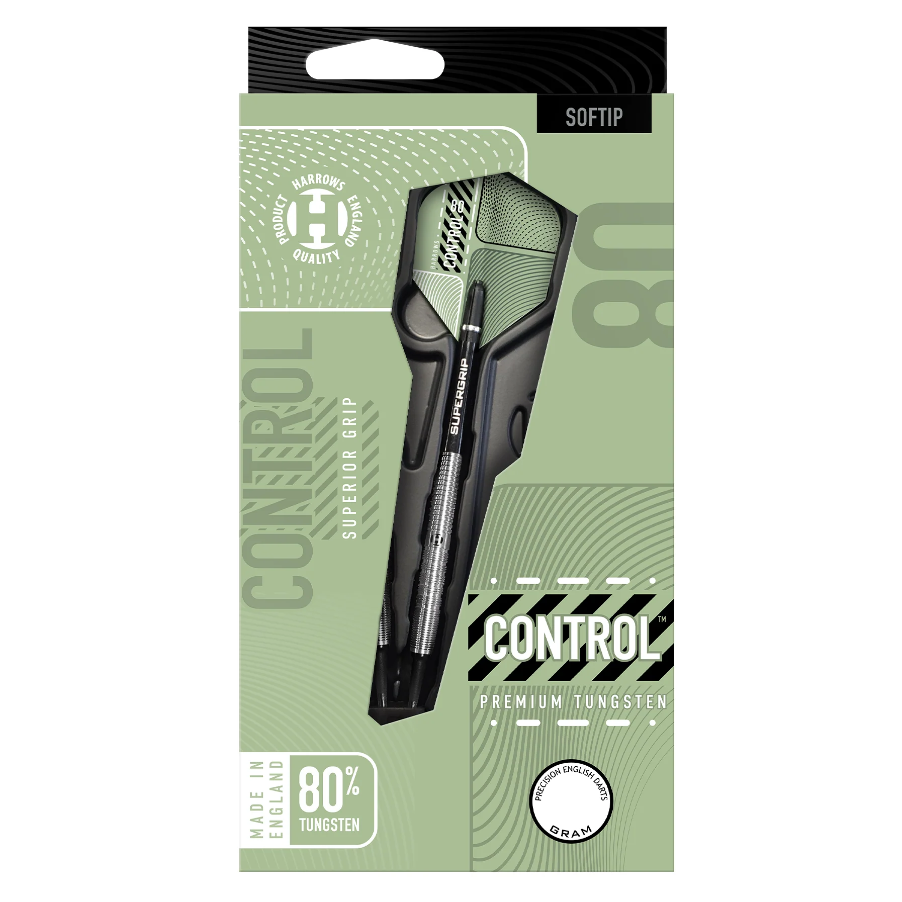 Control 80% Tapered Soft Tip Darts