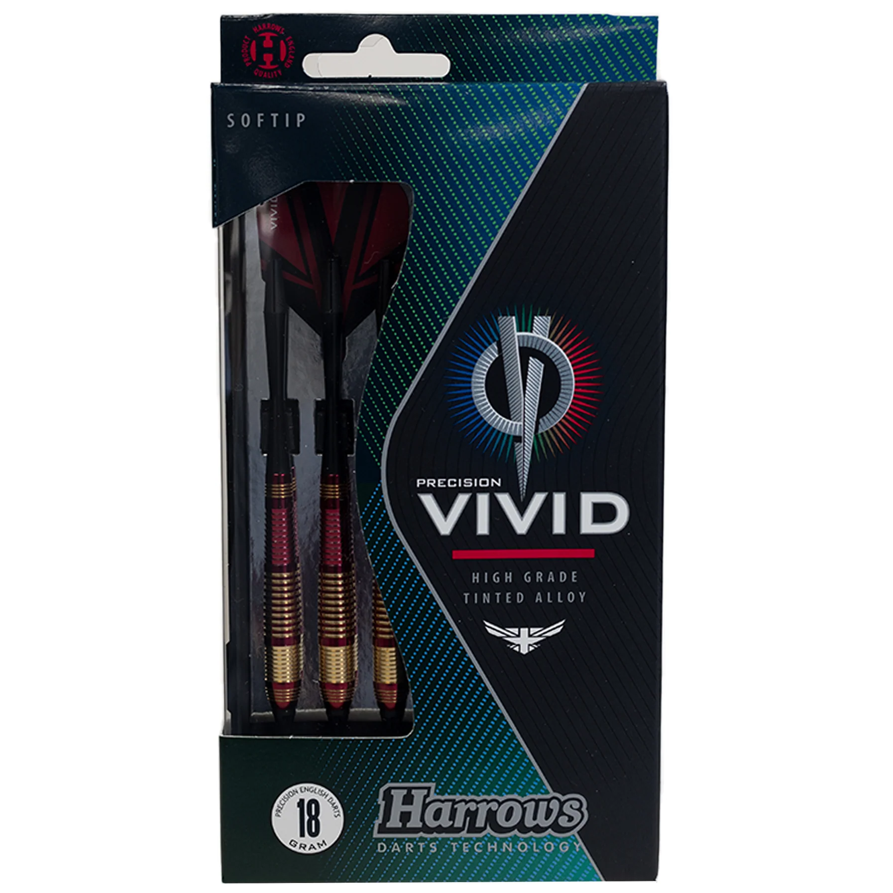 Vivid Brass - Red Soft Tip Darts