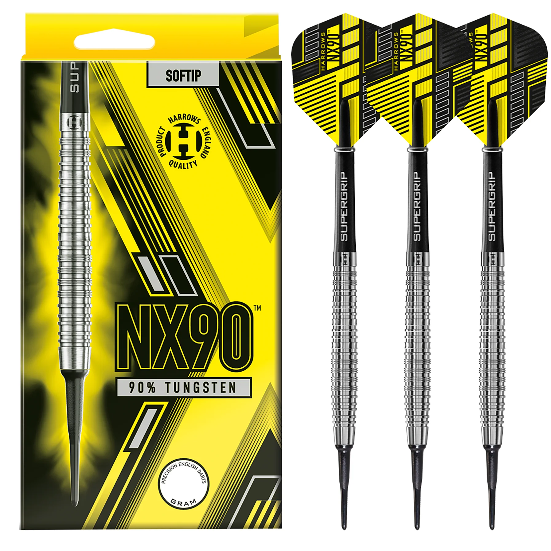 NX90 90% Tapered Soft Tip Darts