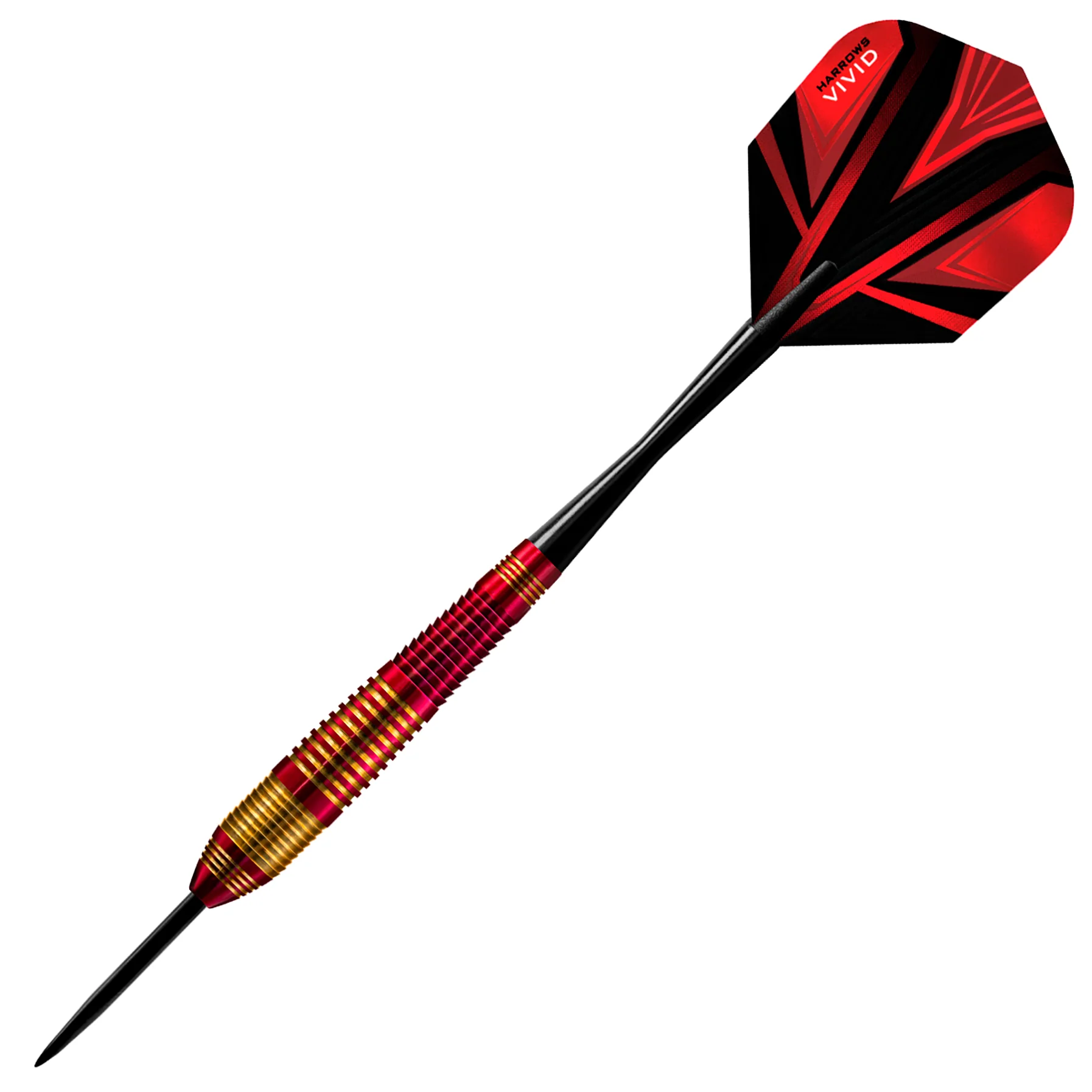 Vivid Brass - Red Steel Tip Darts