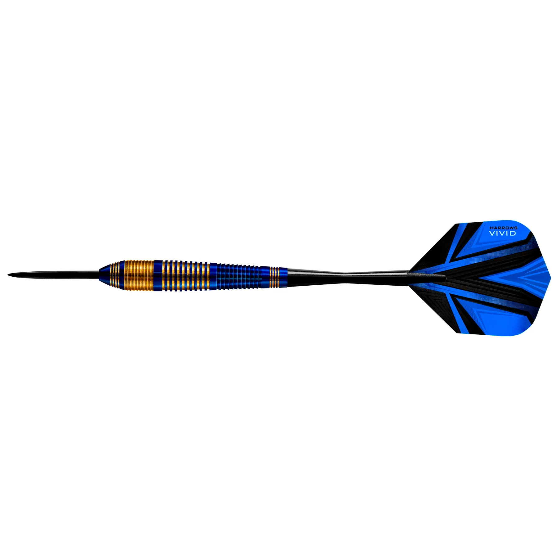 Vivid Brass - Blue Steel Tip Darts