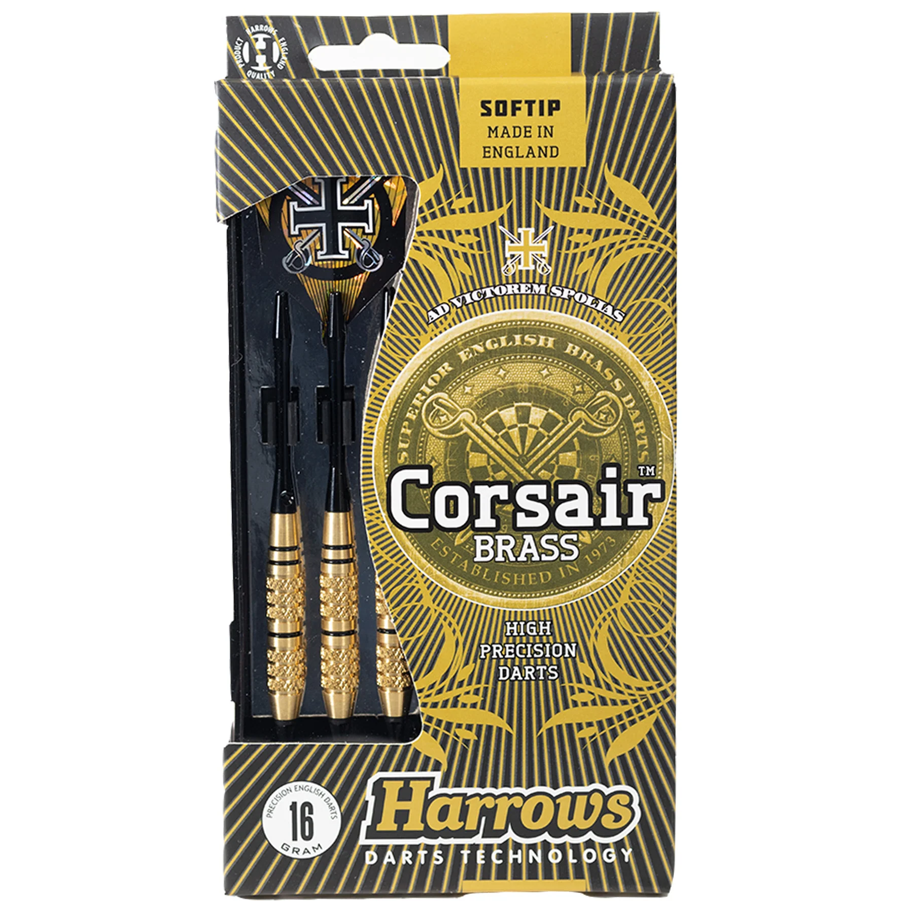 Corsair Black Soft Tip Darts