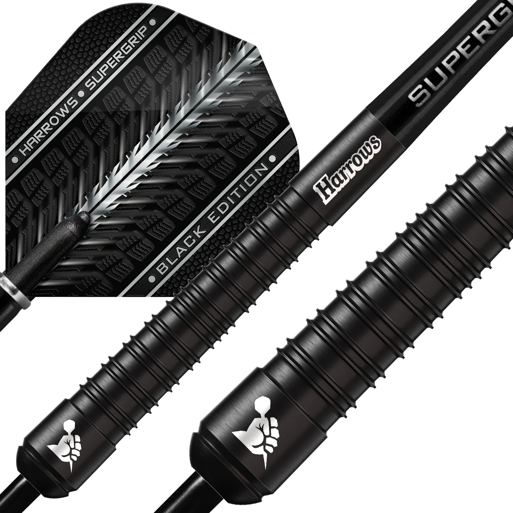 Supergrip 90% Black Edition Steel Tip Darts