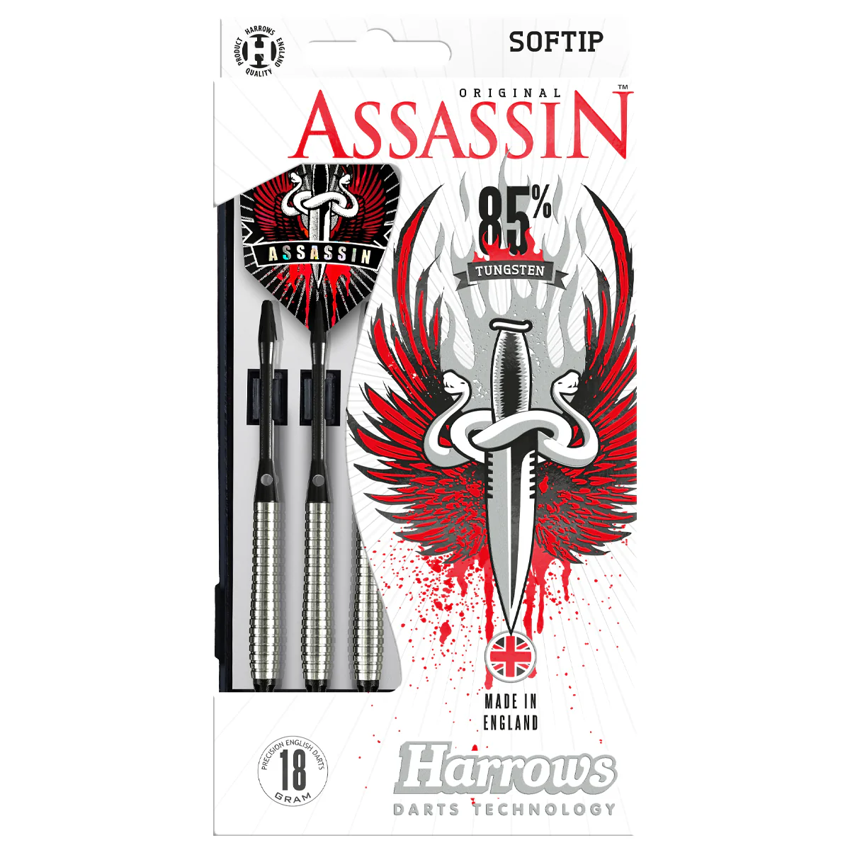 Assassin 85% 18g Style A Soft Tip Darts