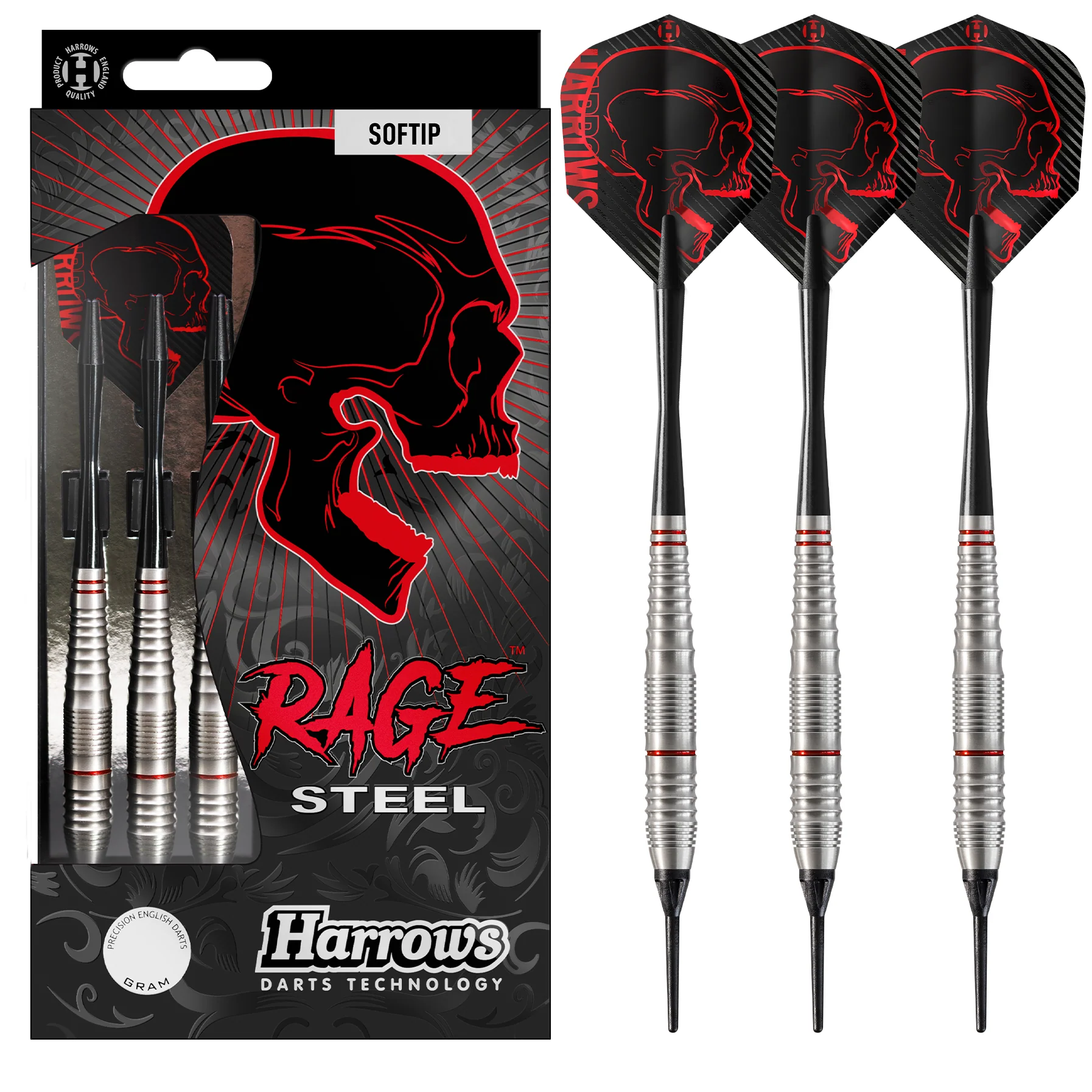 Rage Steel Soft Tip Darts