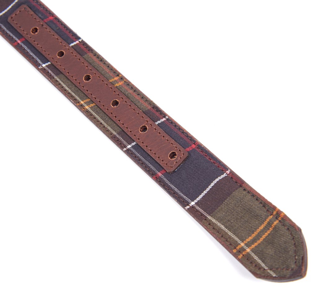 Barbour Reversible Tartan Leather Belts