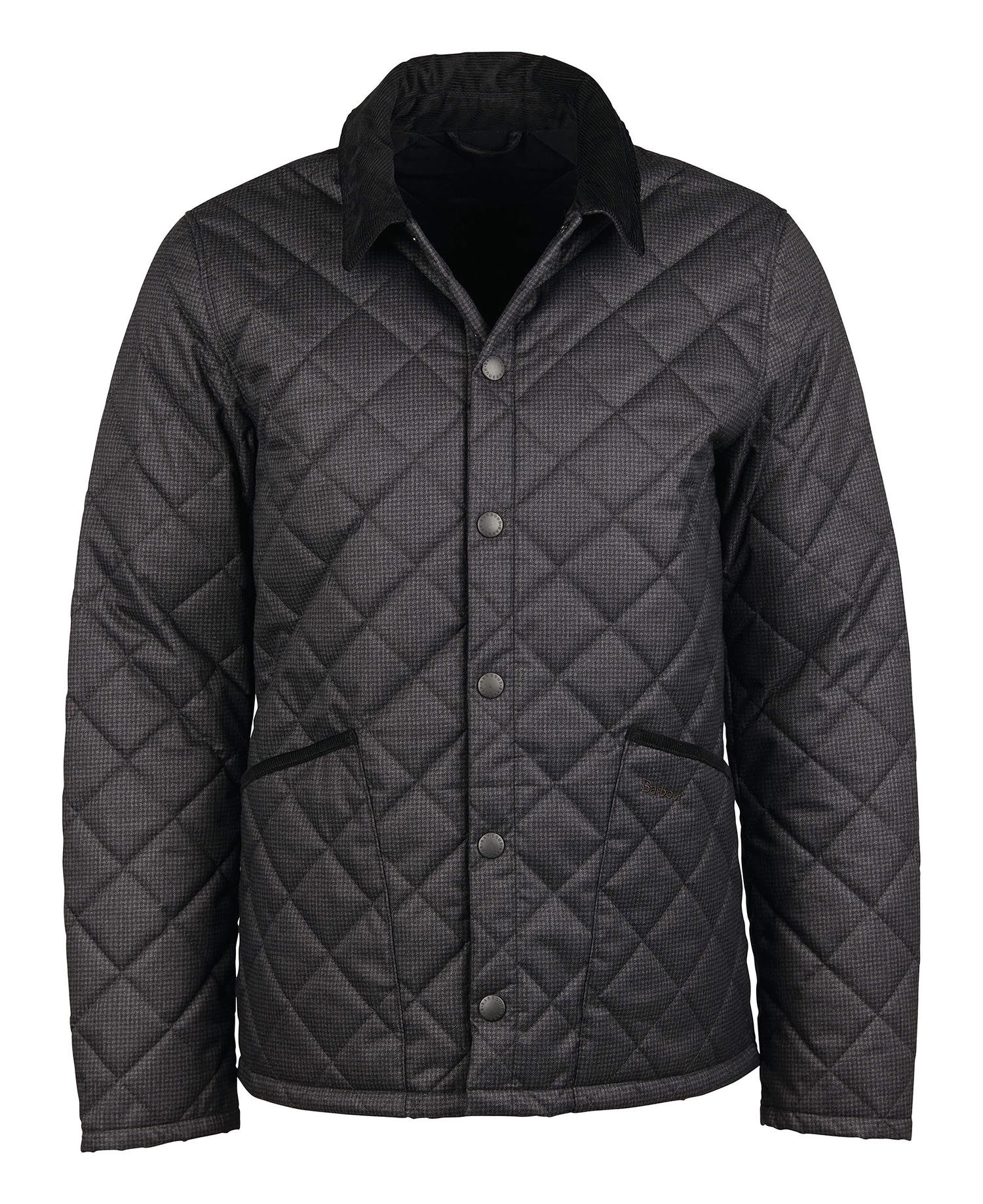 Barbour Checked Heron Quilted Jacket