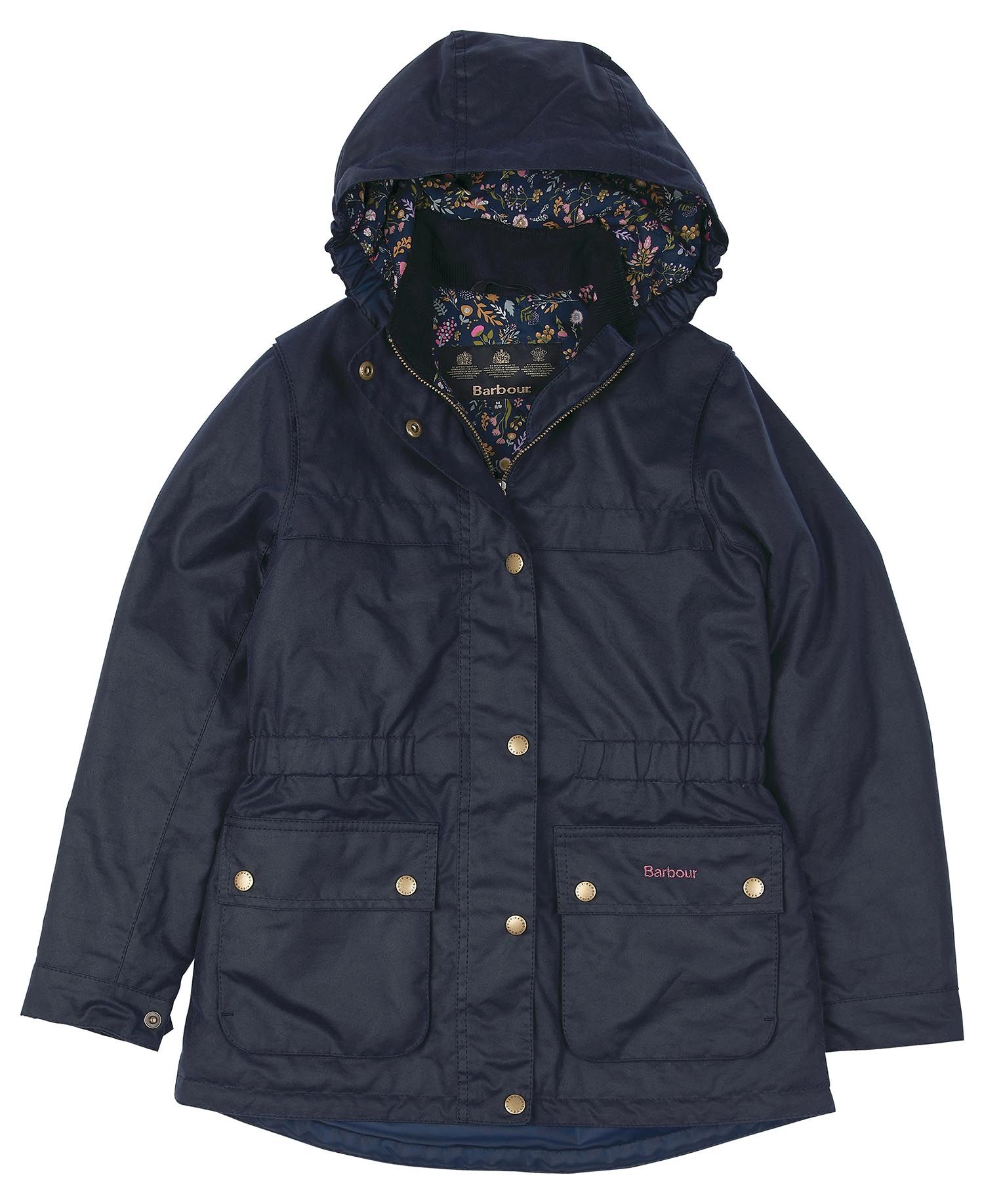 Barbour Girls Cassley Wax Jacket