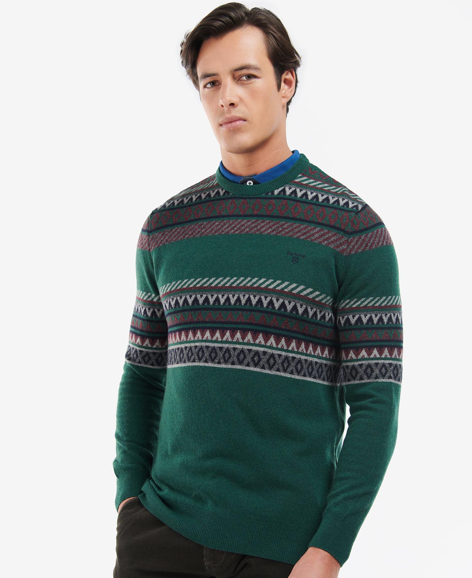 Barbour Winterborne Fairisle SweatShirt