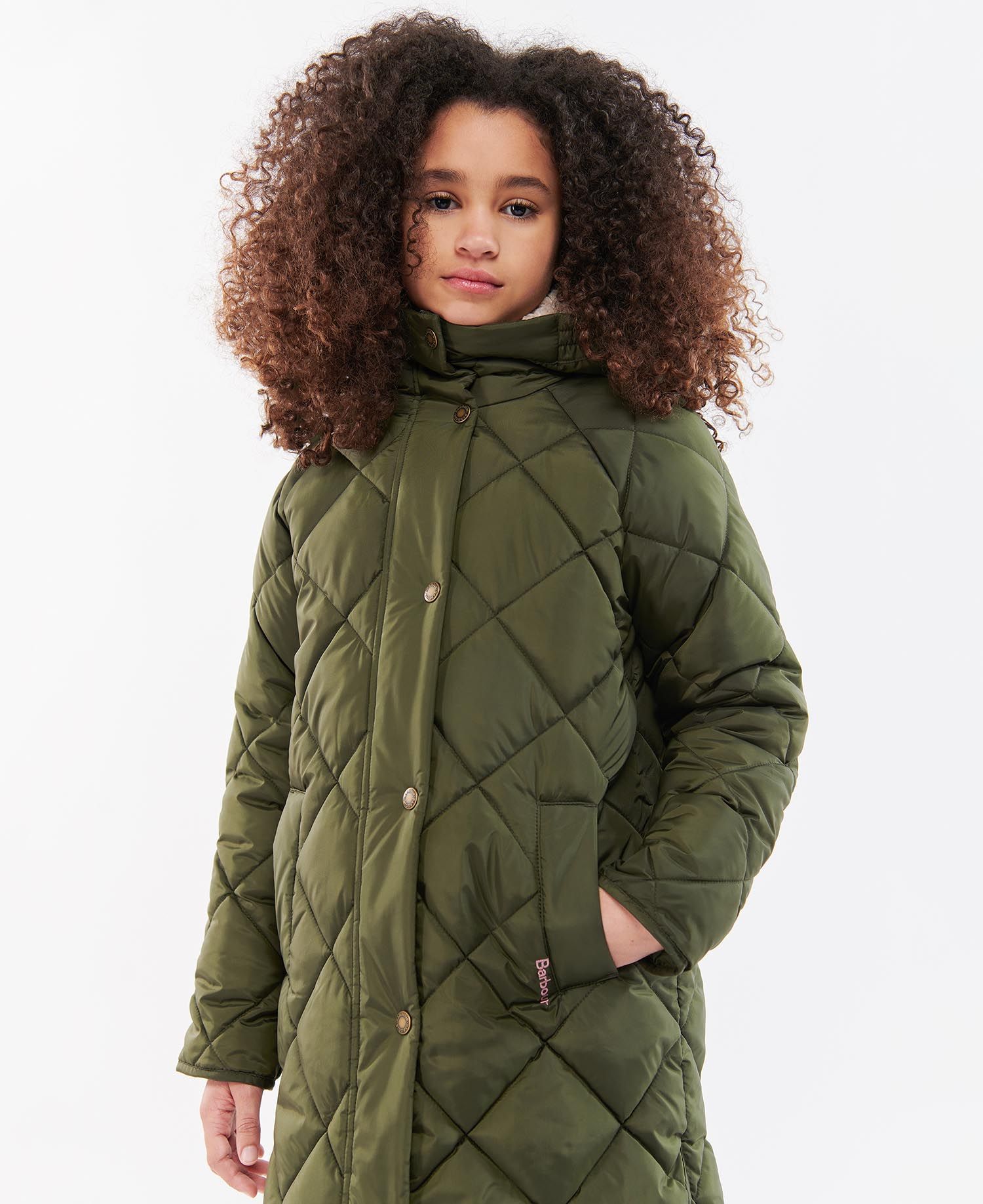 Barbour Girls Sandyford Quilted Jacket