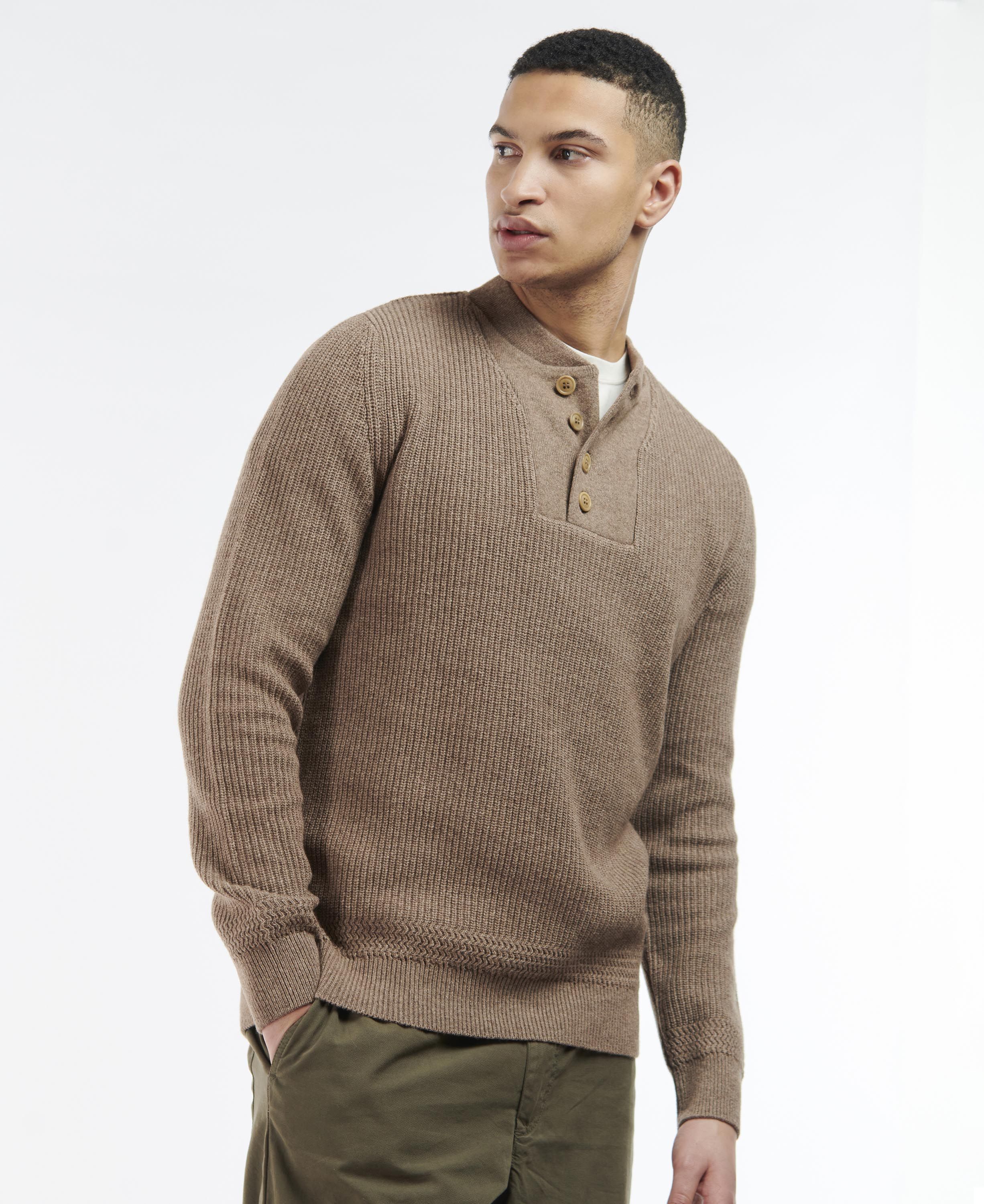 Barbour Corsair Button Up Sweat