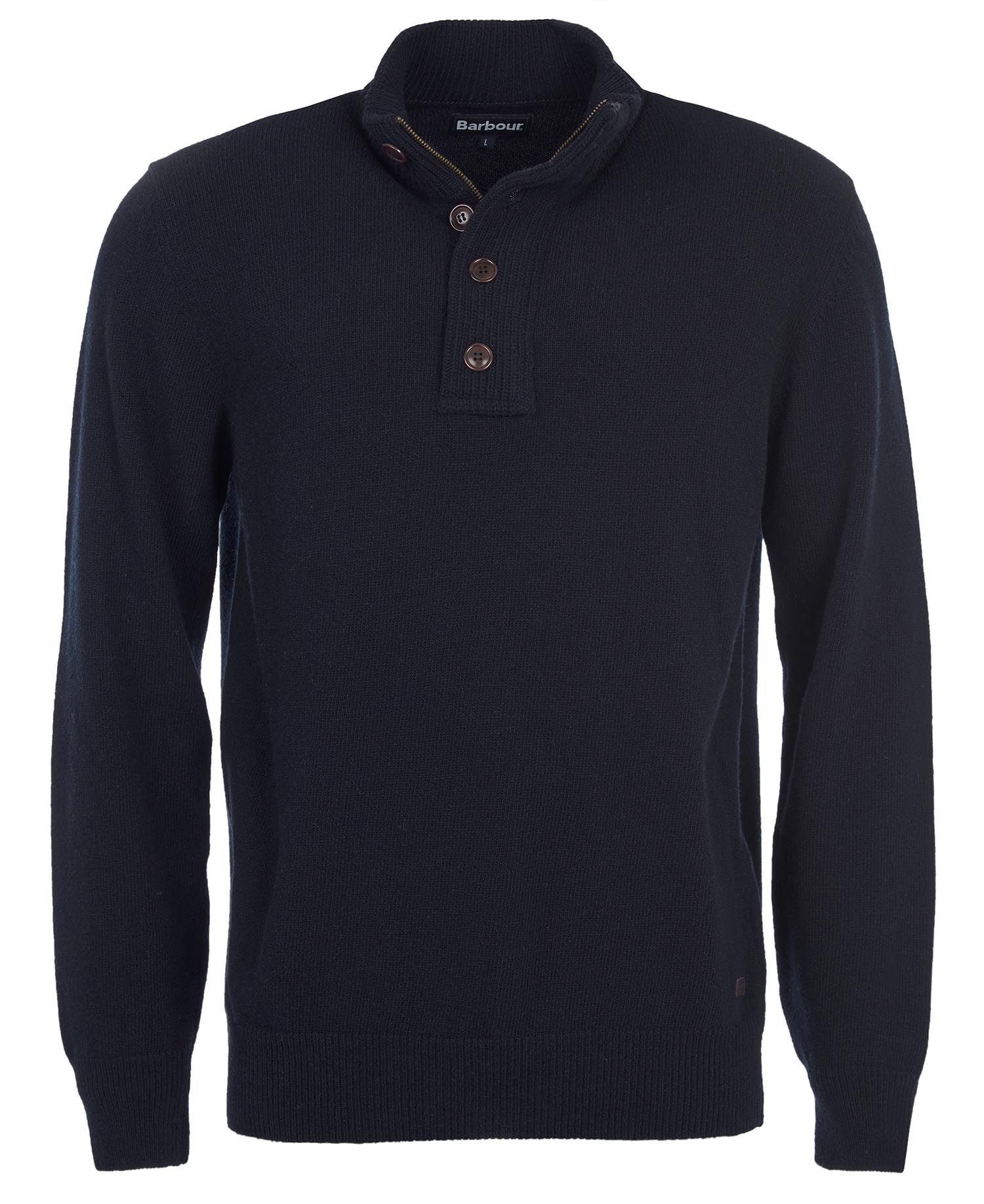 Barbour Patch Half Zip Sweater