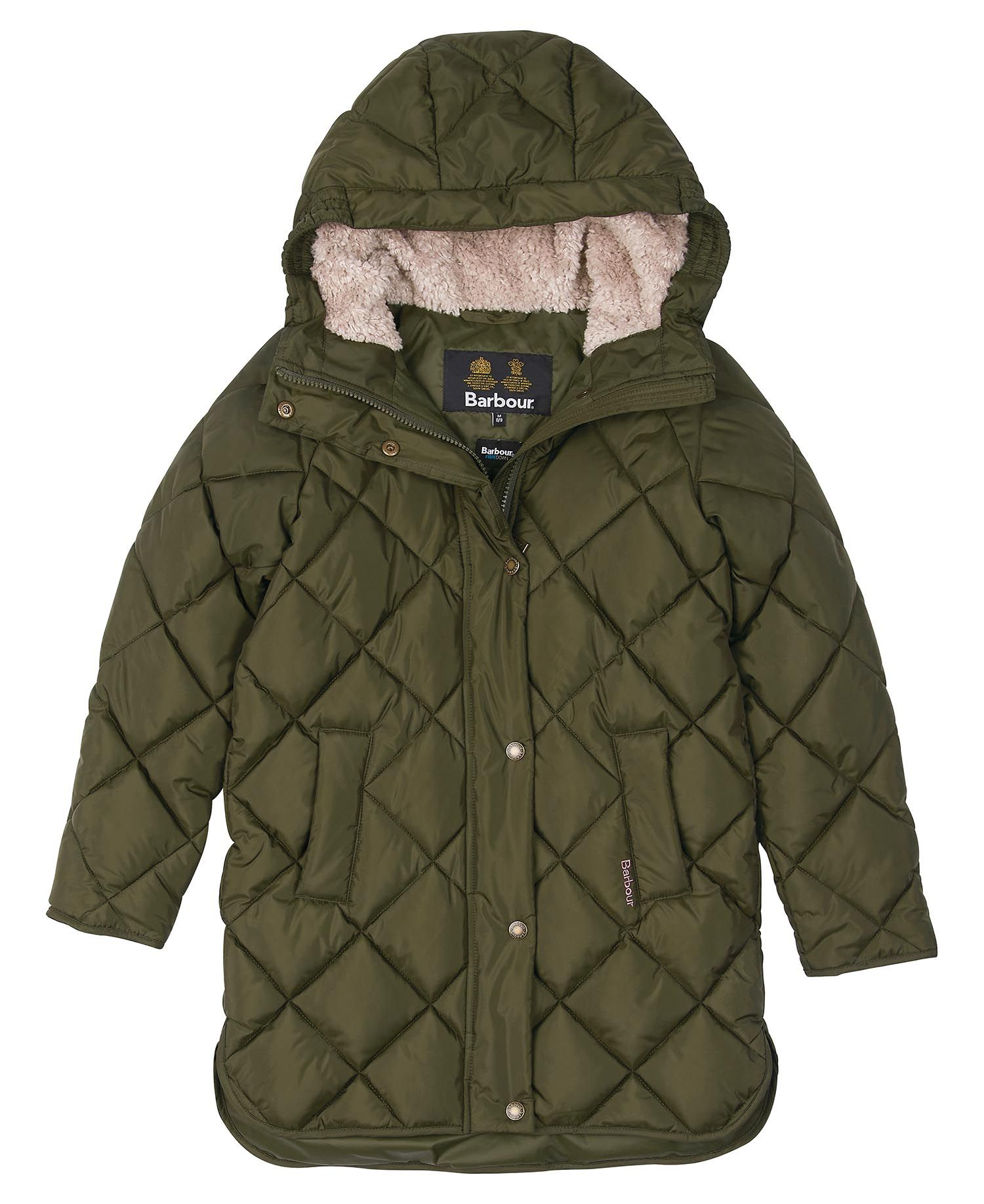 Barbour Girls Sandyford Quilted Jacket