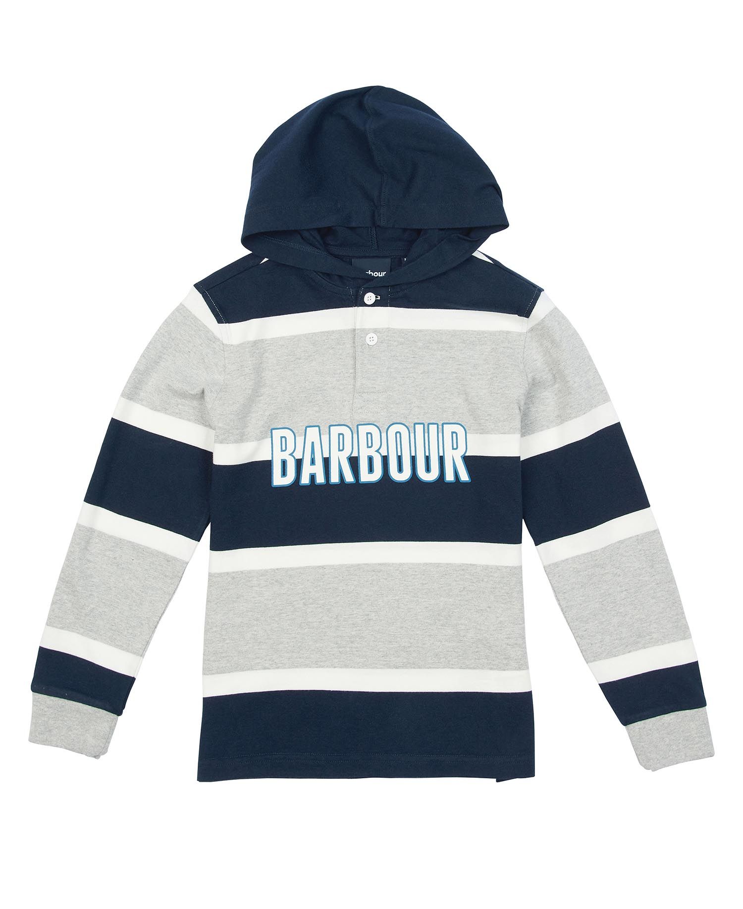 Barbour Boys Greyson Hooded Rugby