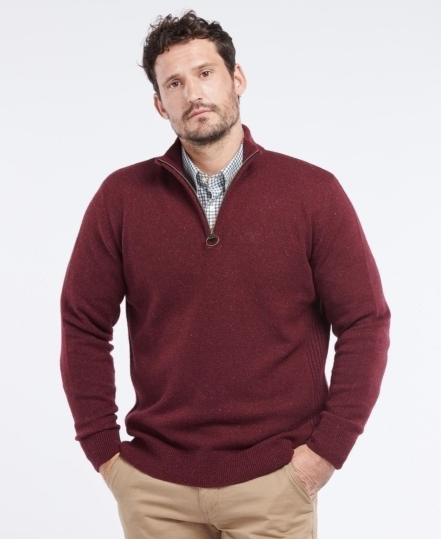 Barbour Tisbury Half Zip Sweater
