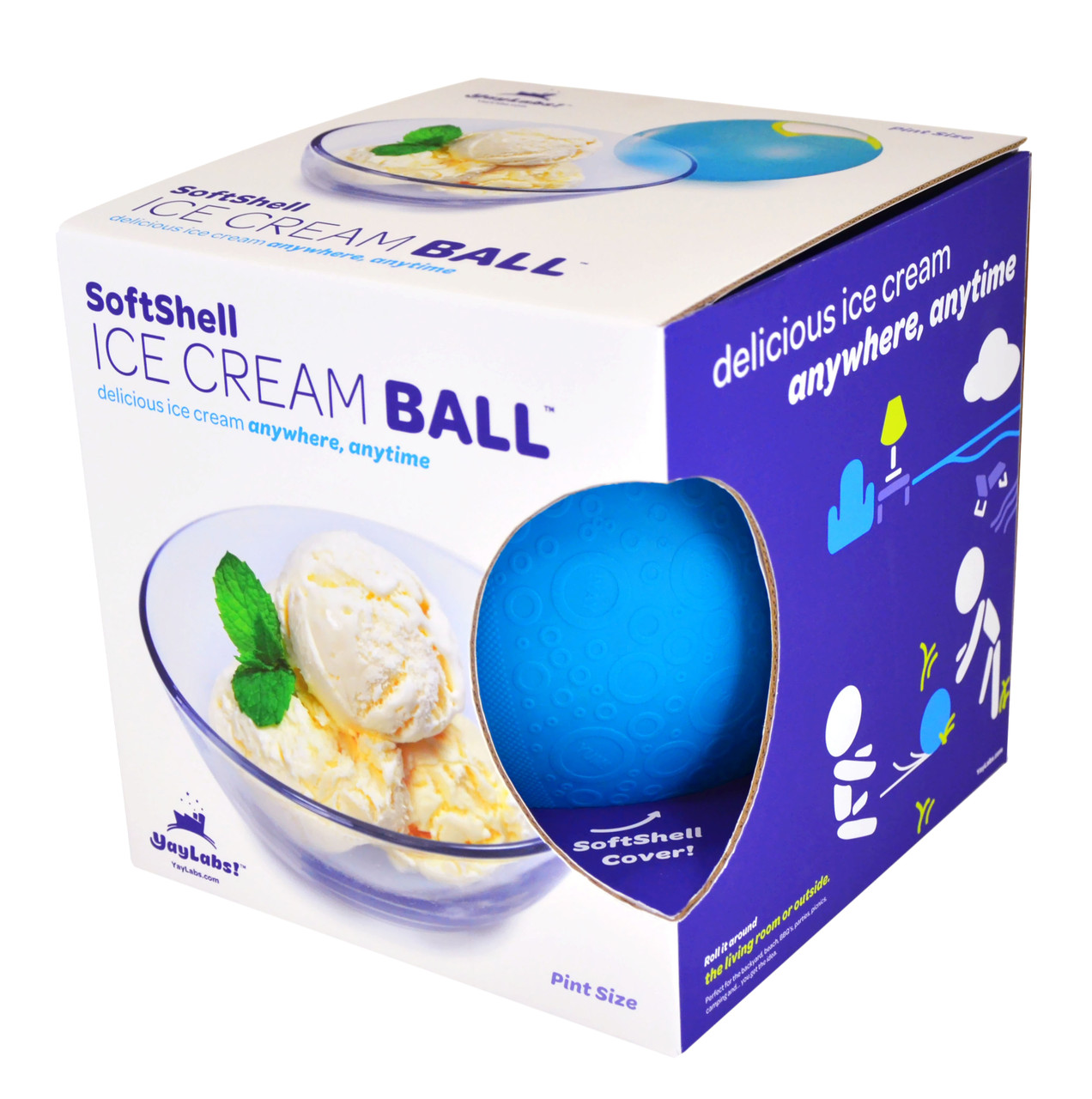 UCO Soft Shell Ice Cream Ball Pint