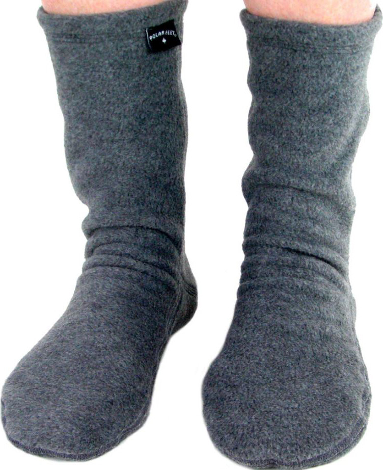 Polar Feet Non Skid Fleece Socks - Youths